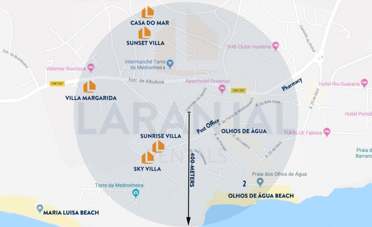 Villa Margarida By Laranjal Rentals Albufeira Zewnętrze zdjęcie